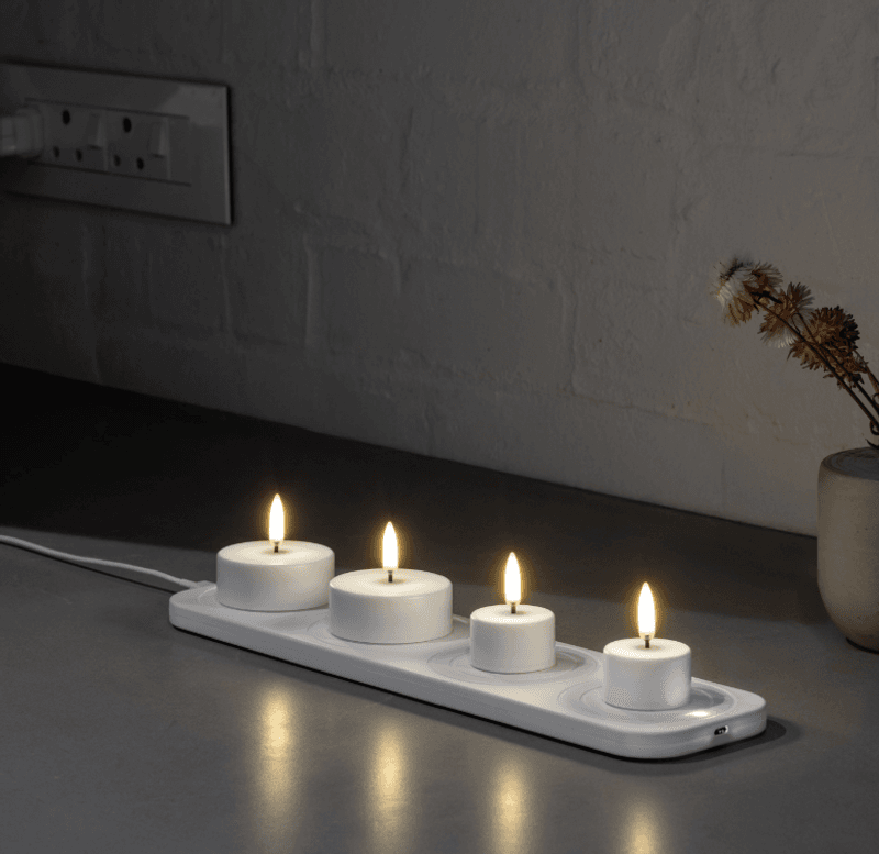 Uyuni oppladbart maxi-telys 2-pk