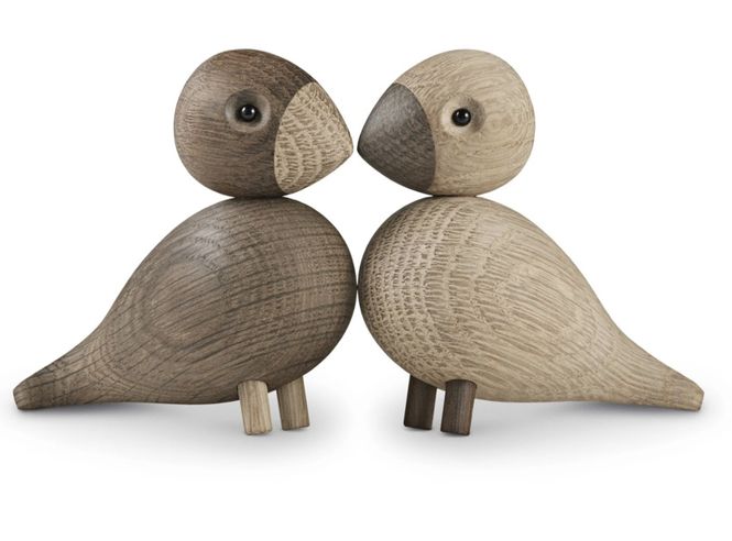 Hovedbilde Kay Bojesen Lovebirds eik