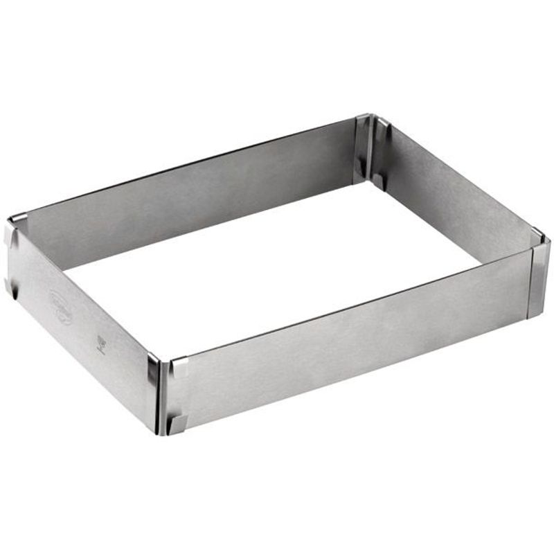 Kakering Rektangulær, 24-46cm, H7cm