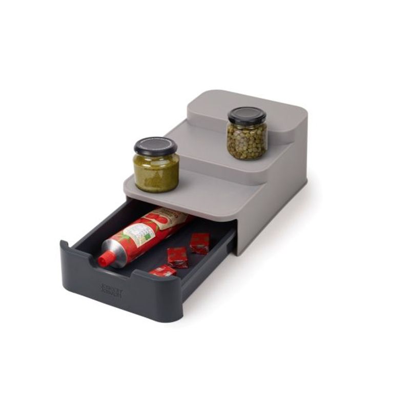 Krydderhylle med skuff