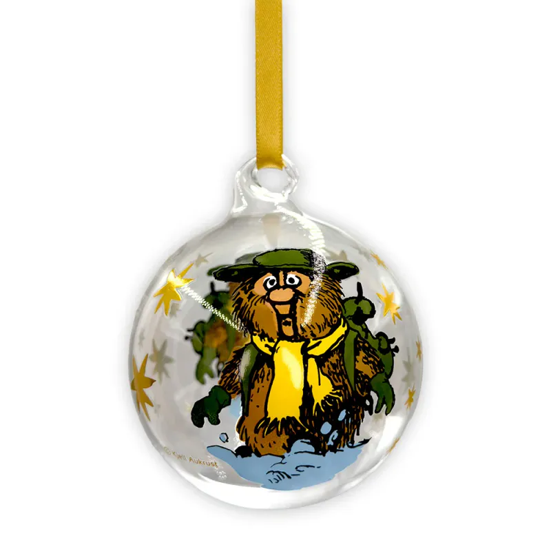 Flåklypa Ludvig julekule 2026 Ø:7cm