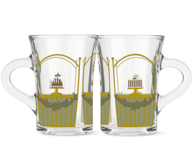 Hovedbilde Holmegaard jule hot-drinkglass 2-pk 2023