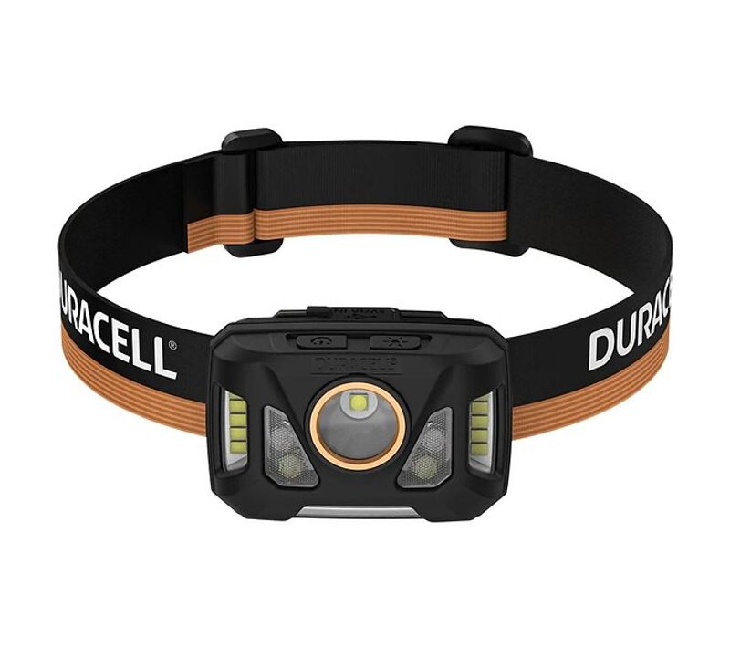 Duracell oppladbar hodelykt 1000lm 