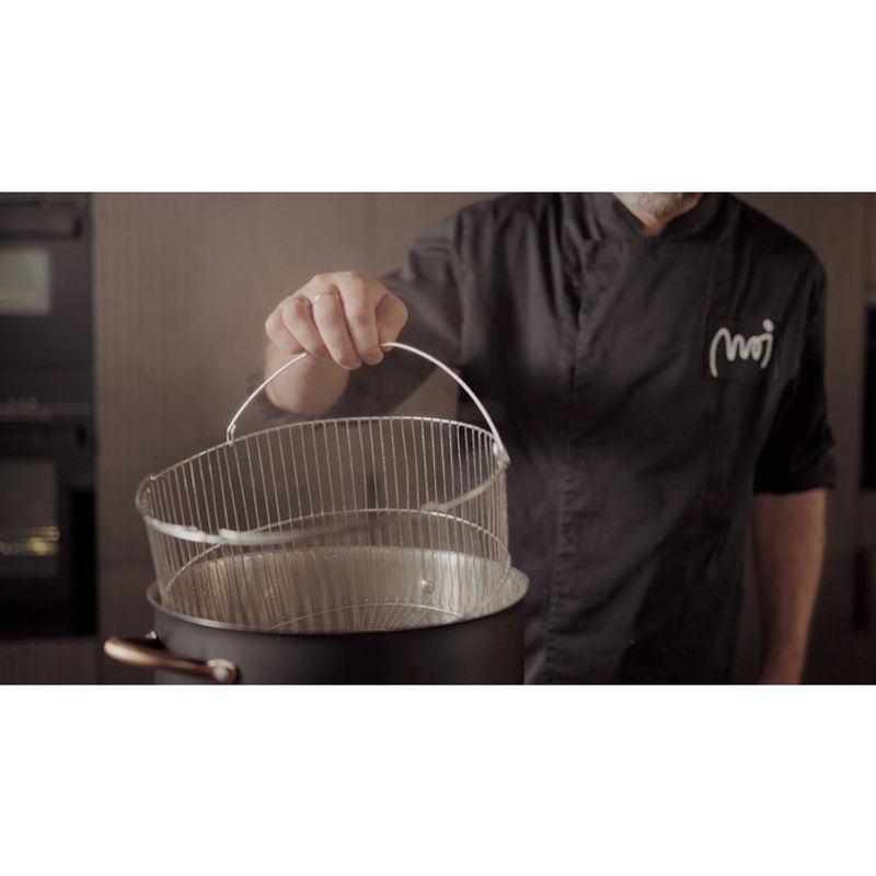Black Copper - Gryte m/dampkurv - 18 l