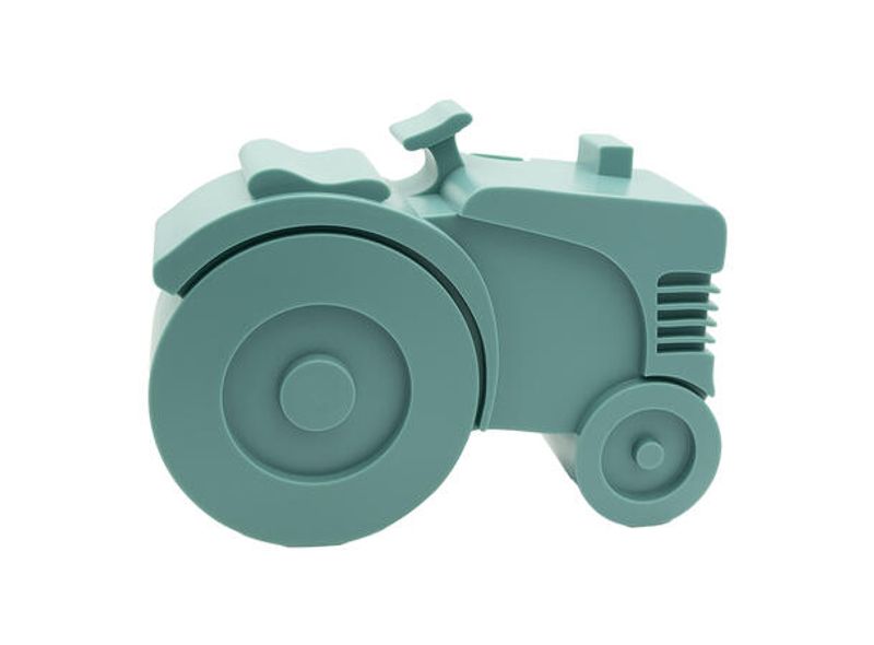 Matboks blågrønn Traktor