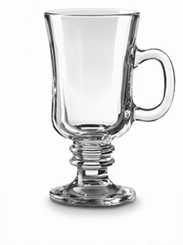 Irish coffee glass med hank 25cl